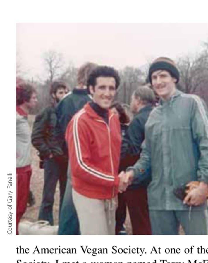 Here I am (right) with Julio Piazza at the Belmont Plateau, home of the AAU X-C Championship in 1976.