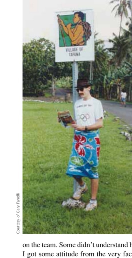 In the Village of Tafuna, I was known as "Tafuna Slim," aka Gary Fanelli.