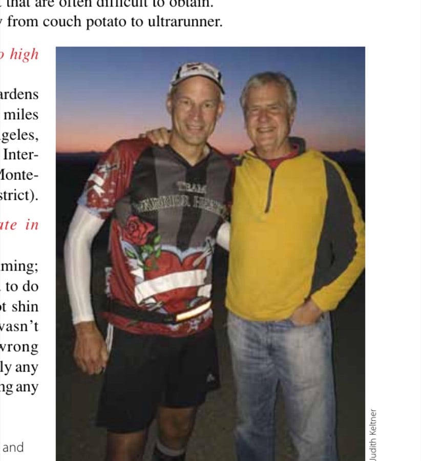 Brian Keltner with coach and mentor Bill Lockton.