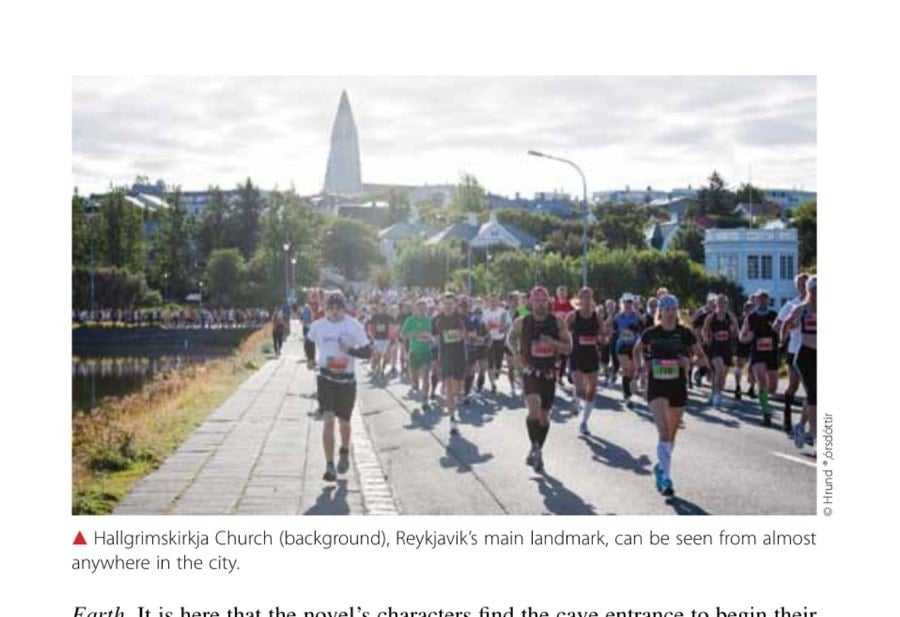 Running Reykjavik 11 Hallgrimskirkja Church (background), Reykjavik's main landmark, can be seen from almost anywhere in the city.