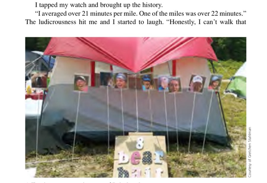 The sleeping tent at the camp of Eight Bear Baits.