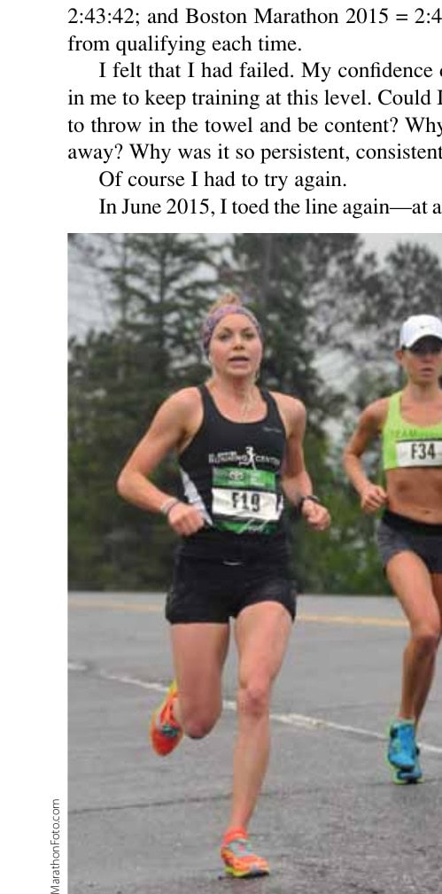 Looking strong during the early miles at Grandma's Marathon.