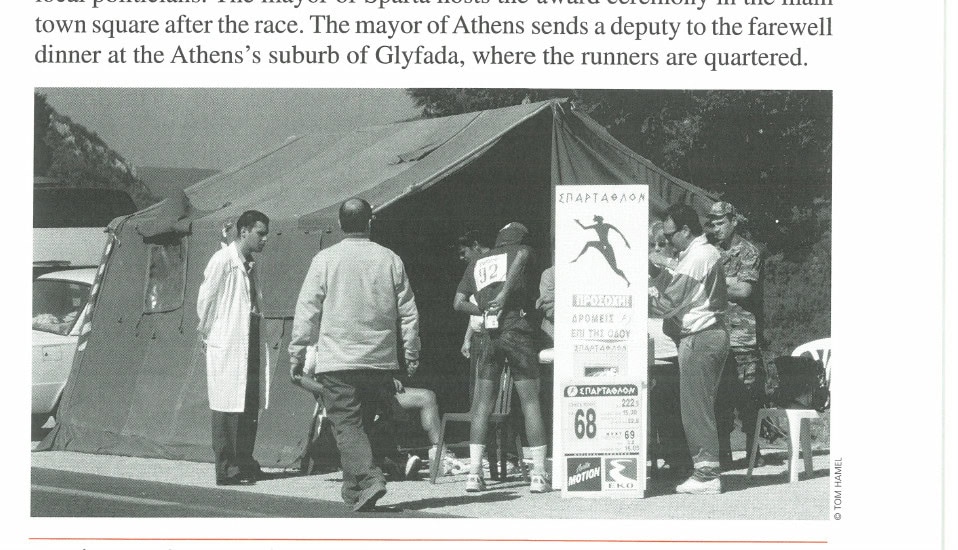 Greek army doctors volunteer their time at checkpoint 68.