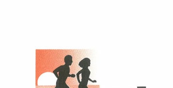 Time to Run logo/illustration