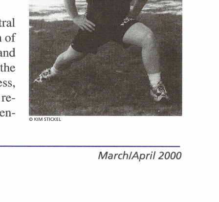 Figure 8 (bottom): Stepping into the frog stance—to the opposite side.