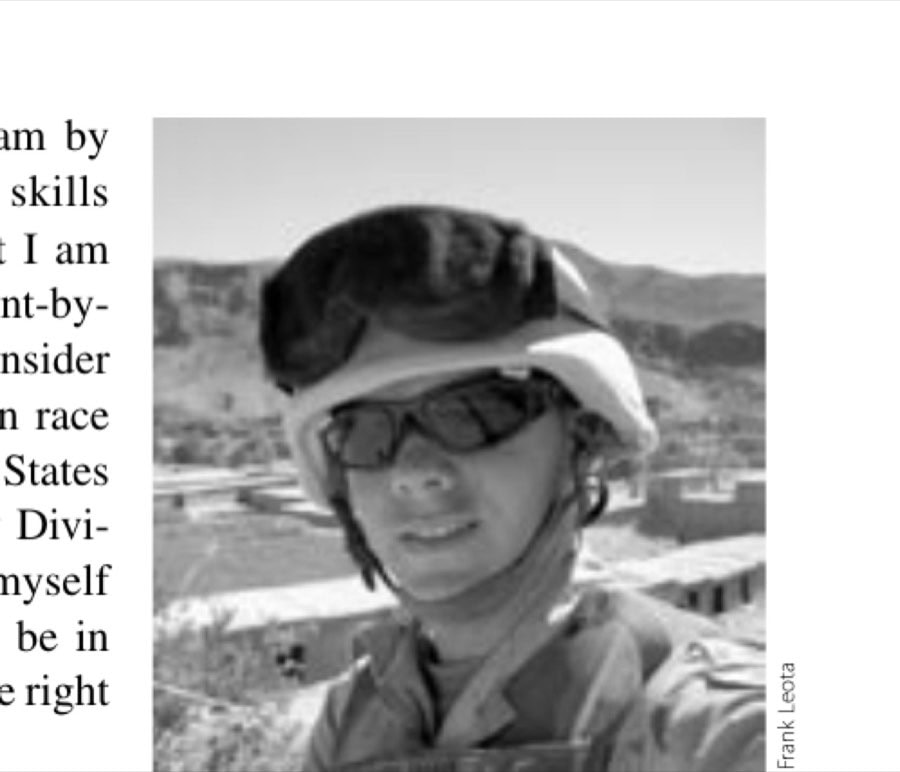 You Want to Put On a Marathon—Where? 21 Cpt. Ivan Hurlburt, race director, on a mission in August 2004 conducting a village assessment in central Afghanistan.