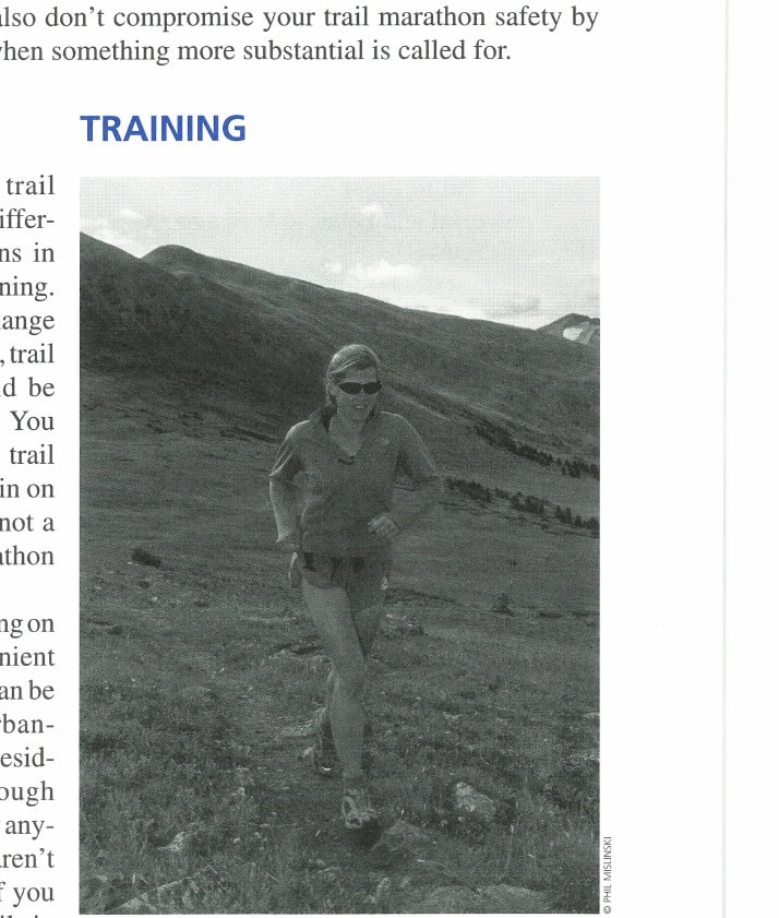 You need to train on trails to find success as a trail marathoner.