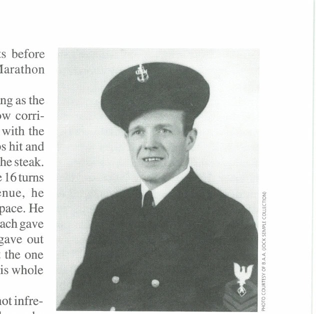 Just Call Me Jock 13 Jock, in 1944, in his U.S. Navy uniform.