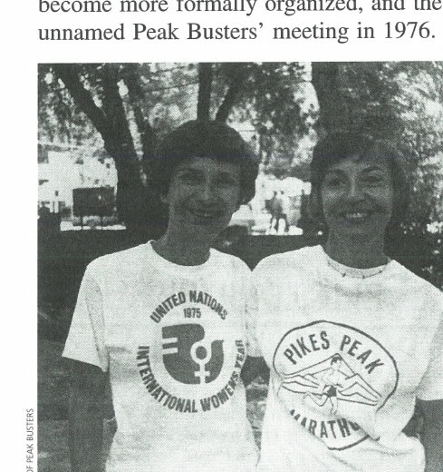 To the Peak 12 Kay Atkinson (left) and Annabel Marsh, Peak Busters co-founders.