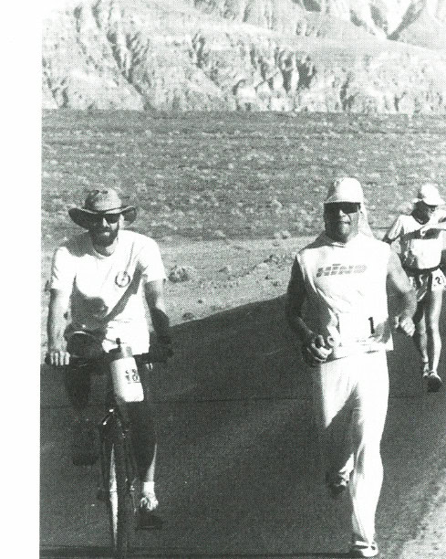 Into the Valley of Death 27 Marshal Ulrich owns the one-way, Badwater-to-Mount Whitney record for morning starts—40:09.