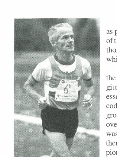 Masters of the Marathon 21 Holland's Piet Van Alphen at the 1986 Twin Cities Marathon.