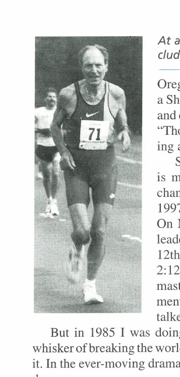 Masters of the Marathon 27 At age 71, John Keston continues to set records, including a 3:00:58 at the Twin Cities Marathon.