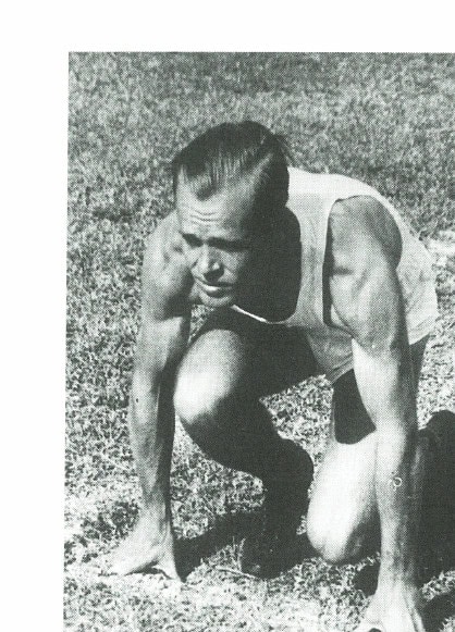 Captain of the Army Air Corps track team in Panama, in 1940 Steele broke 10 seconds in the 100 and 50 seconds in the 440, times that were considered elite at that time.