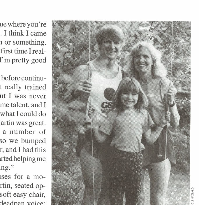 The Couple That Runs Together 14 Martin and Rusty with daughter Brianna.