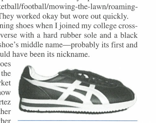 The Cortez, the first mass-market running shoe.