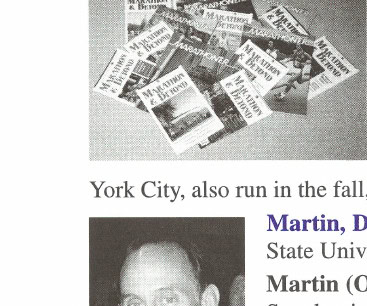 Marathon & Beyond magazine covers