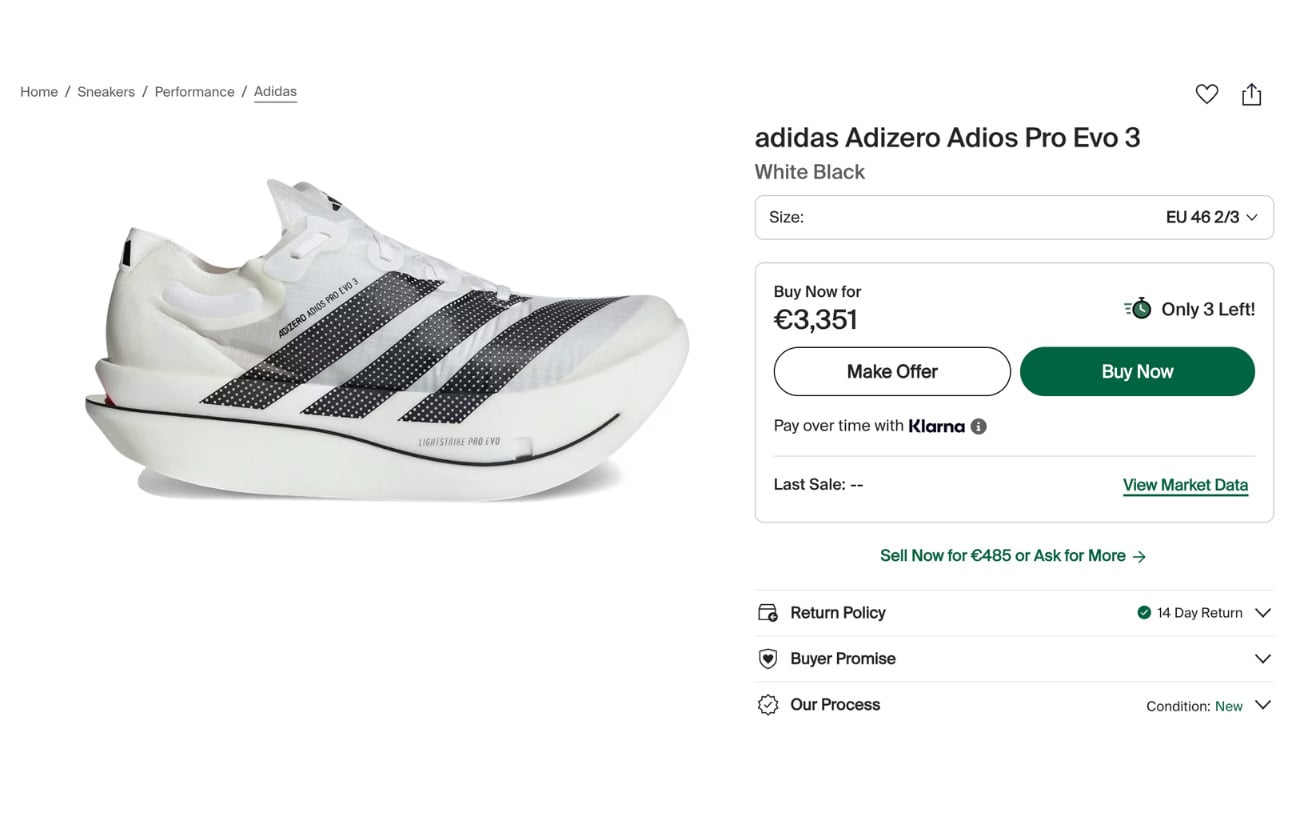 Resellers Are Flipping the New Adidas Pro Evo 3 for Over $5,000 1