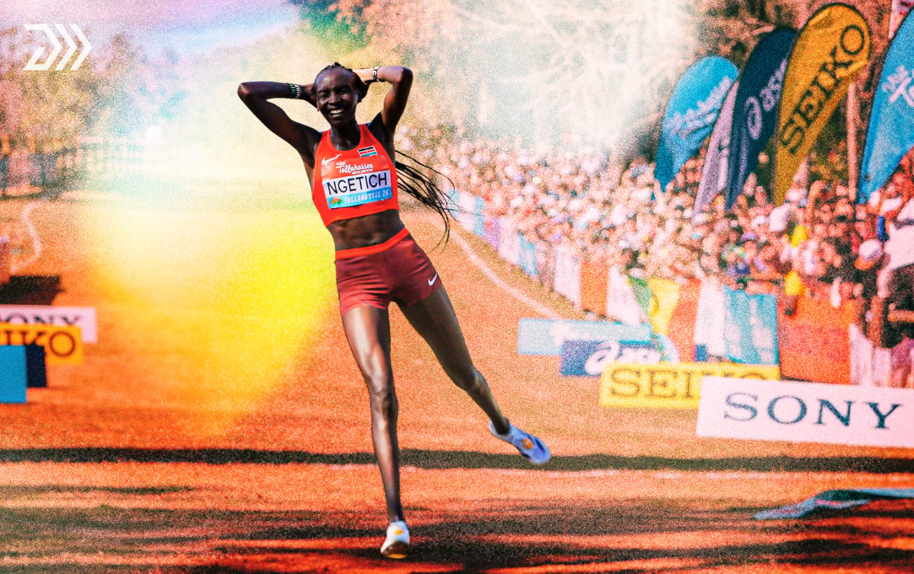 Agnes Ngetich Wins the World Half-Marathon Title in a World Record 1