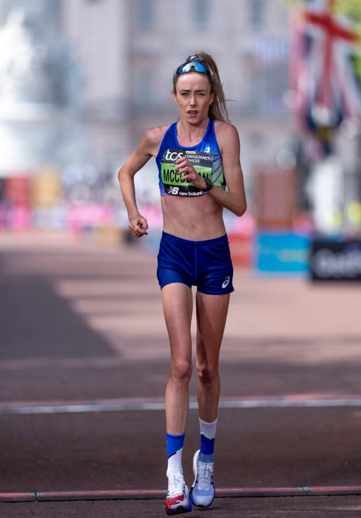 McColgan Leads British Women Home in London After Her Foot "Exploded" 1