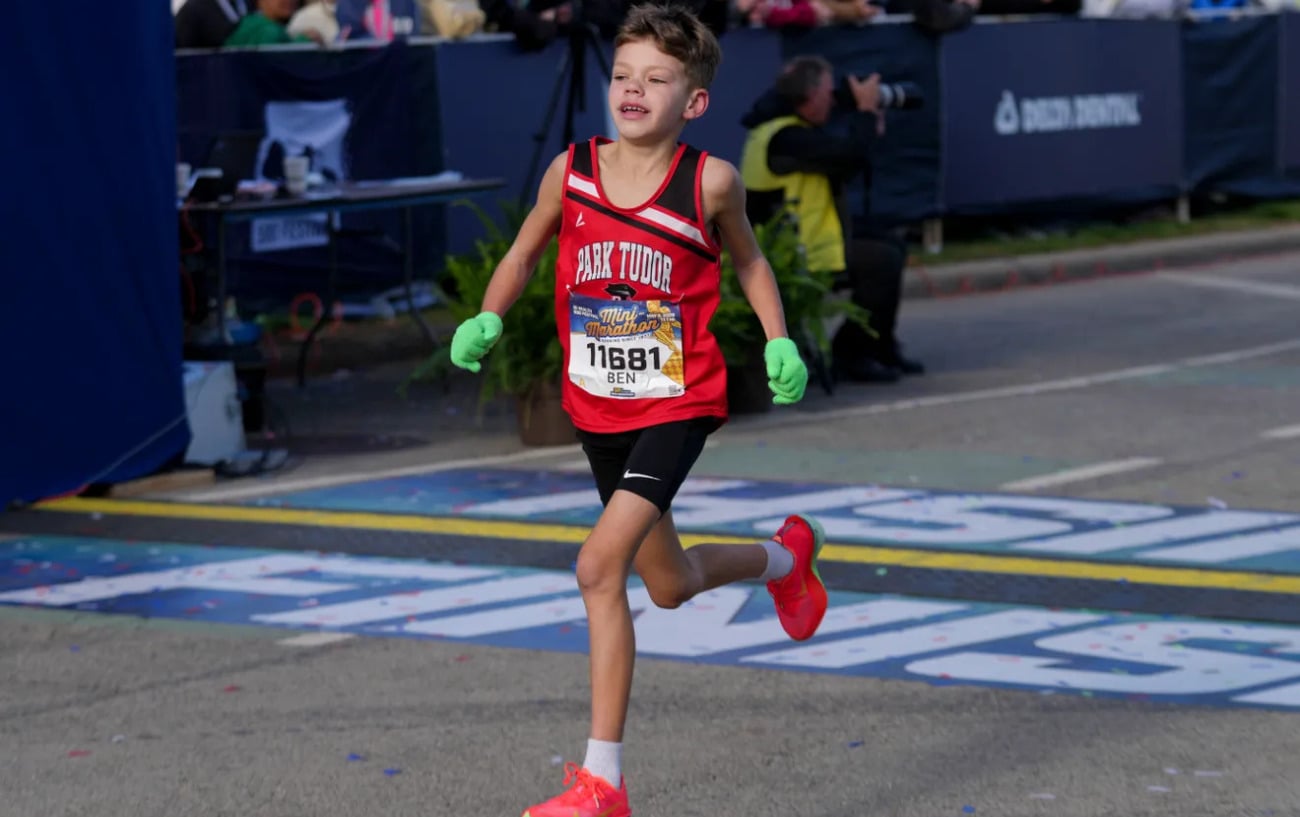 An 11-Year-Old Just Ran 1:20:14 Half Marathon and Dropped His Dad Doing It 1