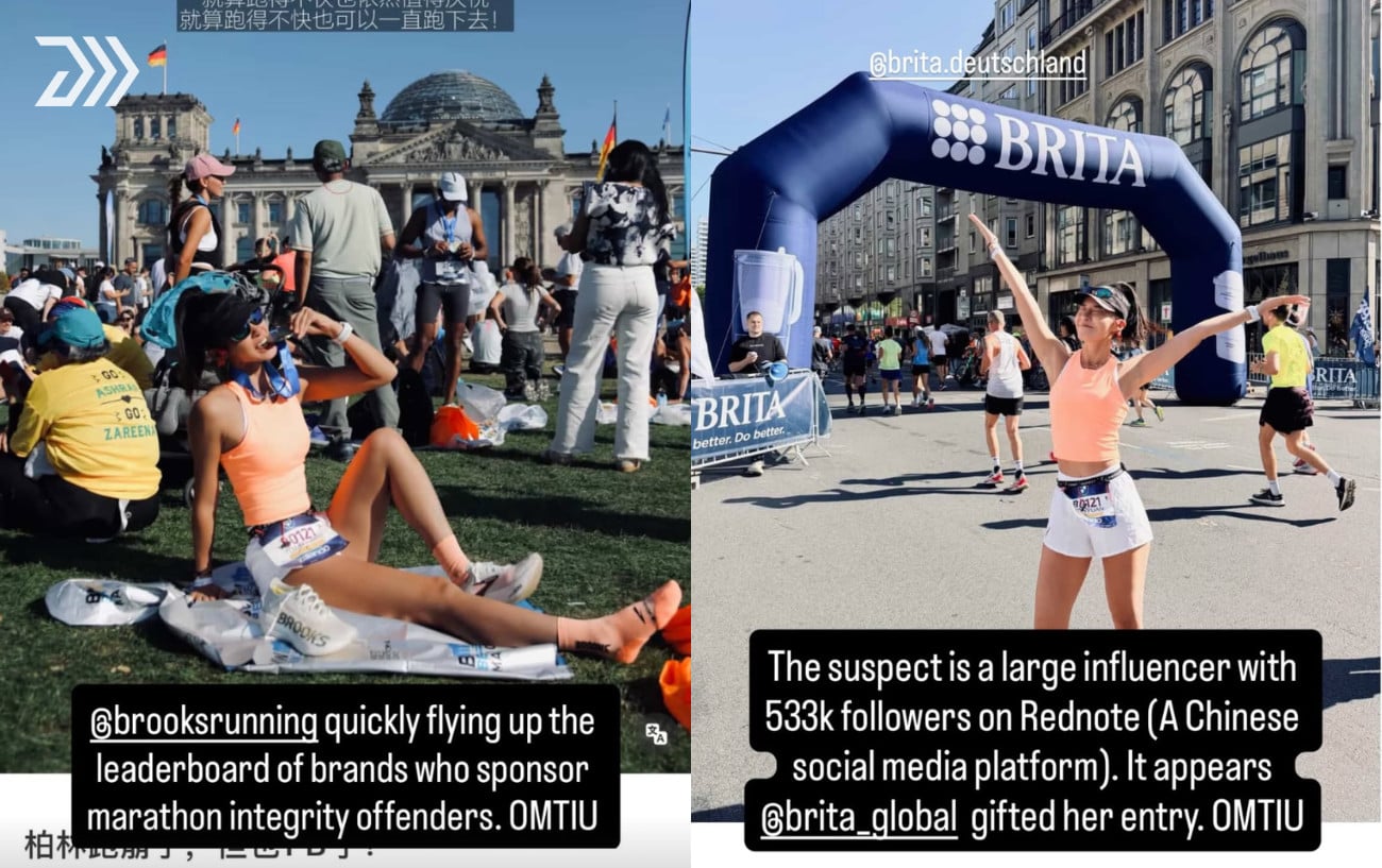 A Chinese Fitness Influencer Admits She Rode a Bike for Part of the Berlin Marathon 2