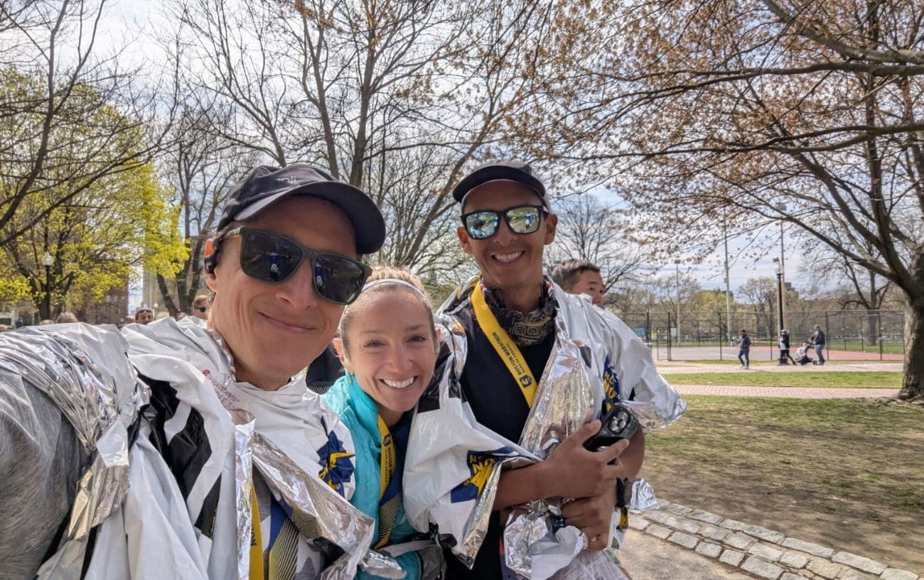 a group of people posing for a photo