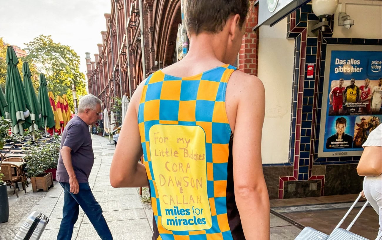 Patrick Clancy Runs the Chicago Marathon in Memory of His Three Children 2 Patrick Clancy Runs the Chicago Marathon in Memory of His Three Children 2