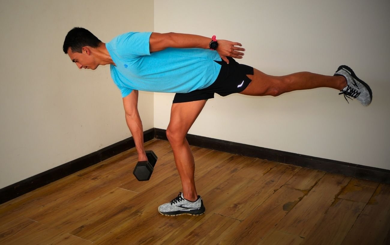 Compound leg exercises online with dumbbells