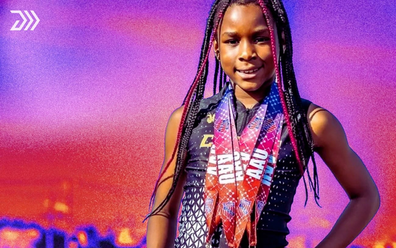 Emeri Cotton, 8, Broke Two National Sprint Records on Back-to-Back Days 1 Emeri Cotton, 8, Broke Two National Sprint Records on Back-to-Back Days 1