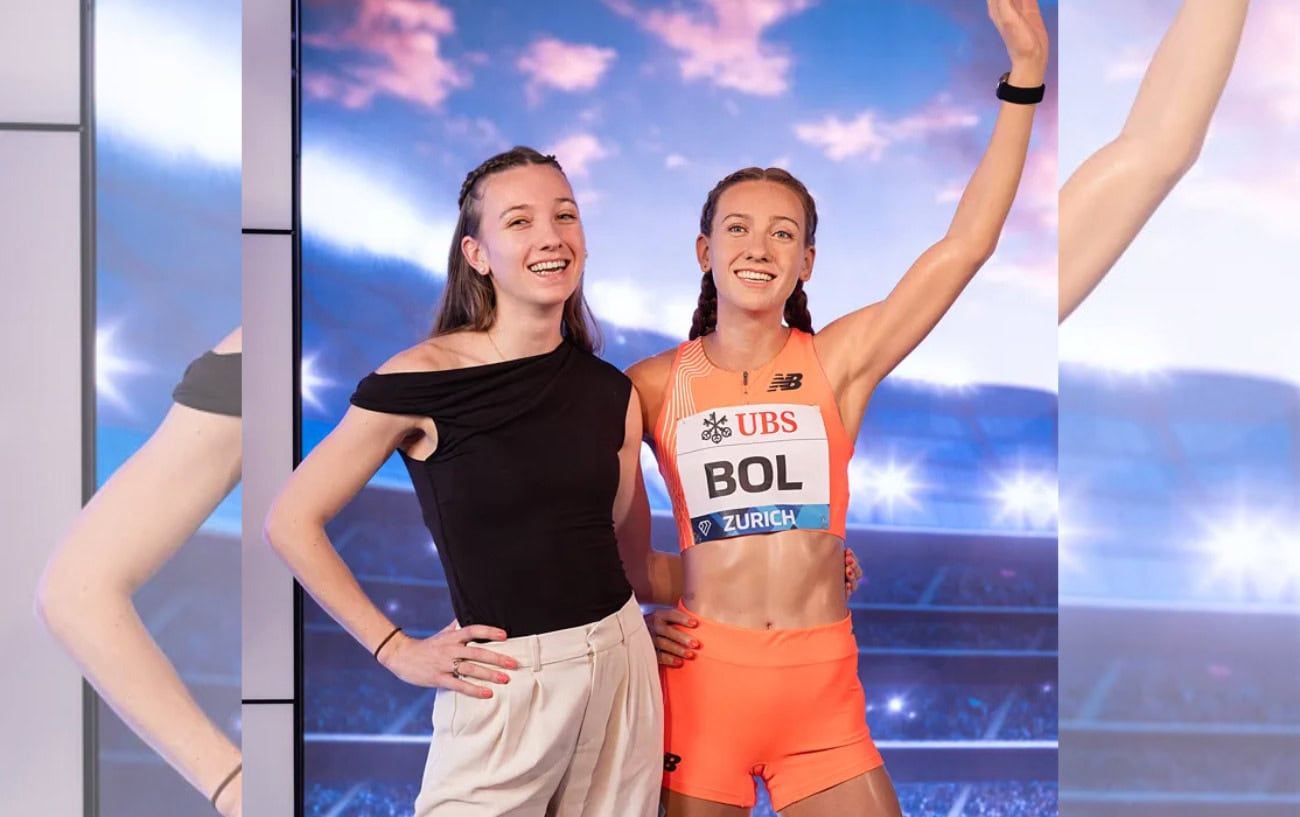 Femke Bol Gets Her Own Wax Figure — And Nearly Scared Herself 2