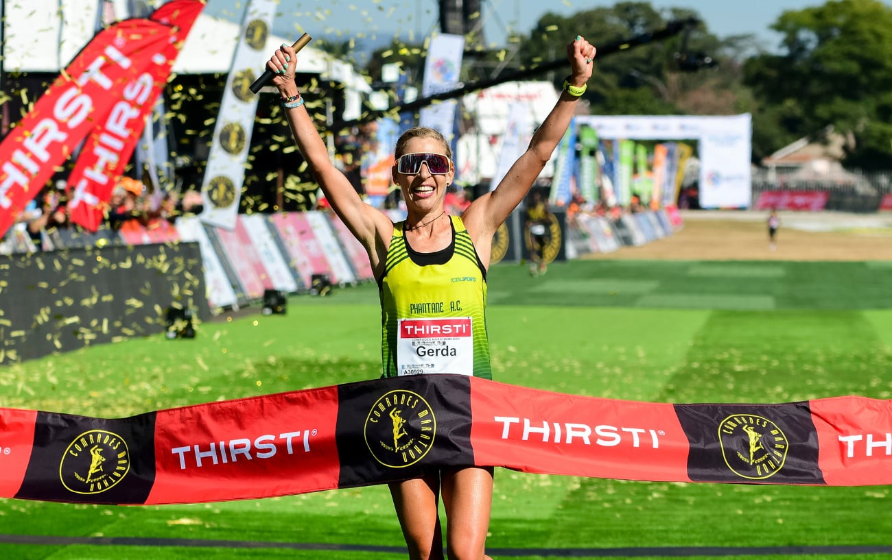 Gerda Steyn Wins Fifth Comrades Marathon, Smashes Her Own Up Run Record 1 Gerda Steyn Wins Fifth Comrades Marathon, Smashes Her Own Up Run Record 1