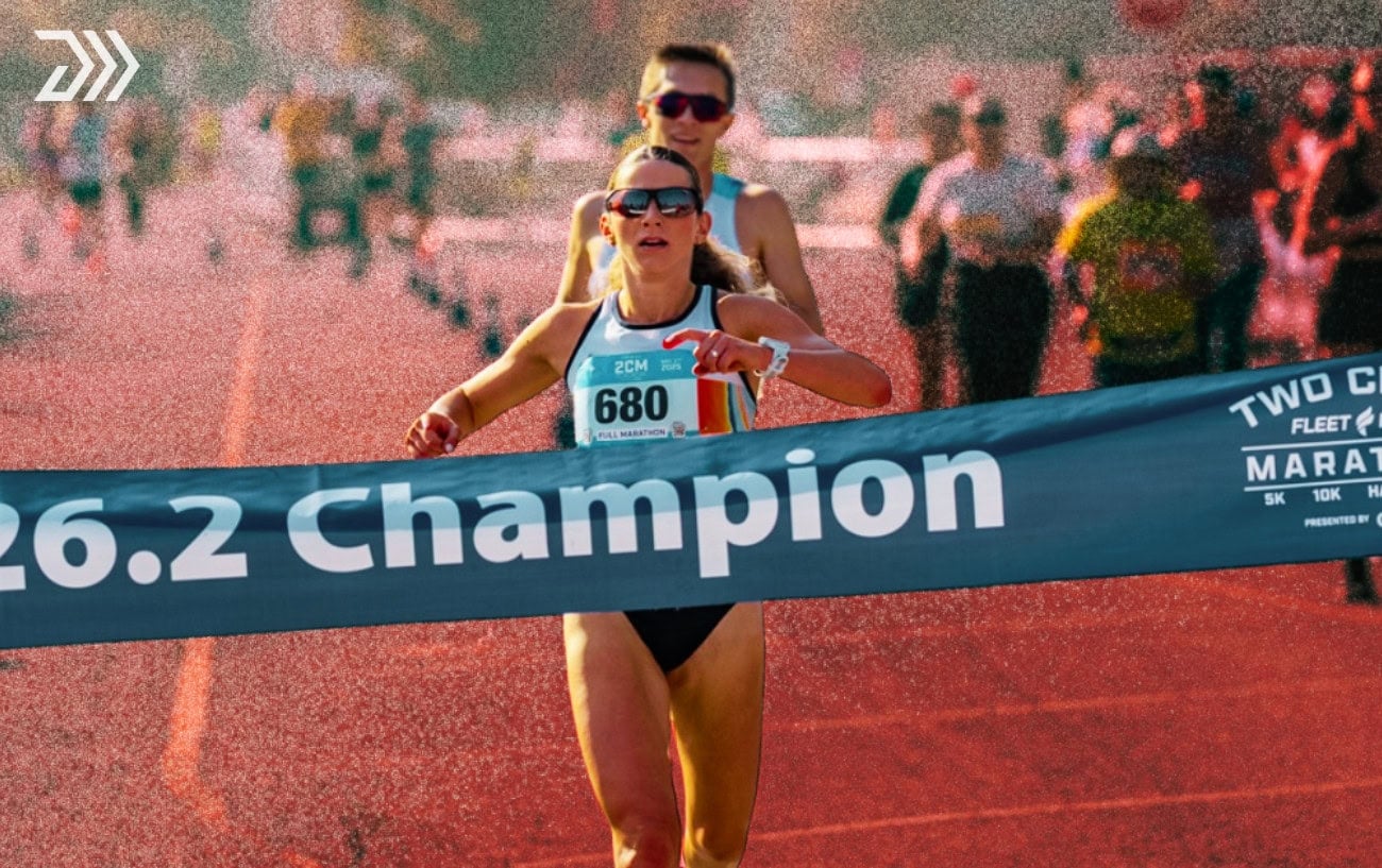 Watch Kylie Mantz Run a 5:26 Mile at 38 Weeks Pregnant 1