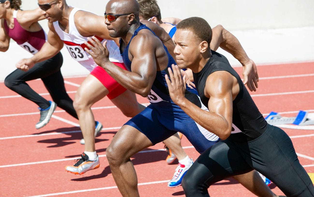 How To Increase Lactate Threshold With Our Top Training Methods 3 a group of men running on a track