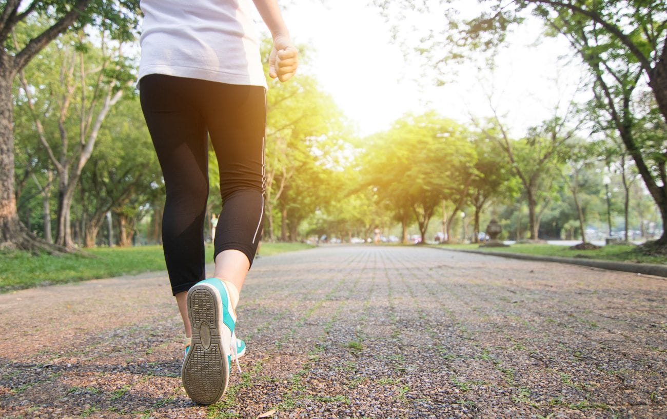 How to Build the Perfect Marathon or Half Marathon Training Plan 6 a person walking on a path