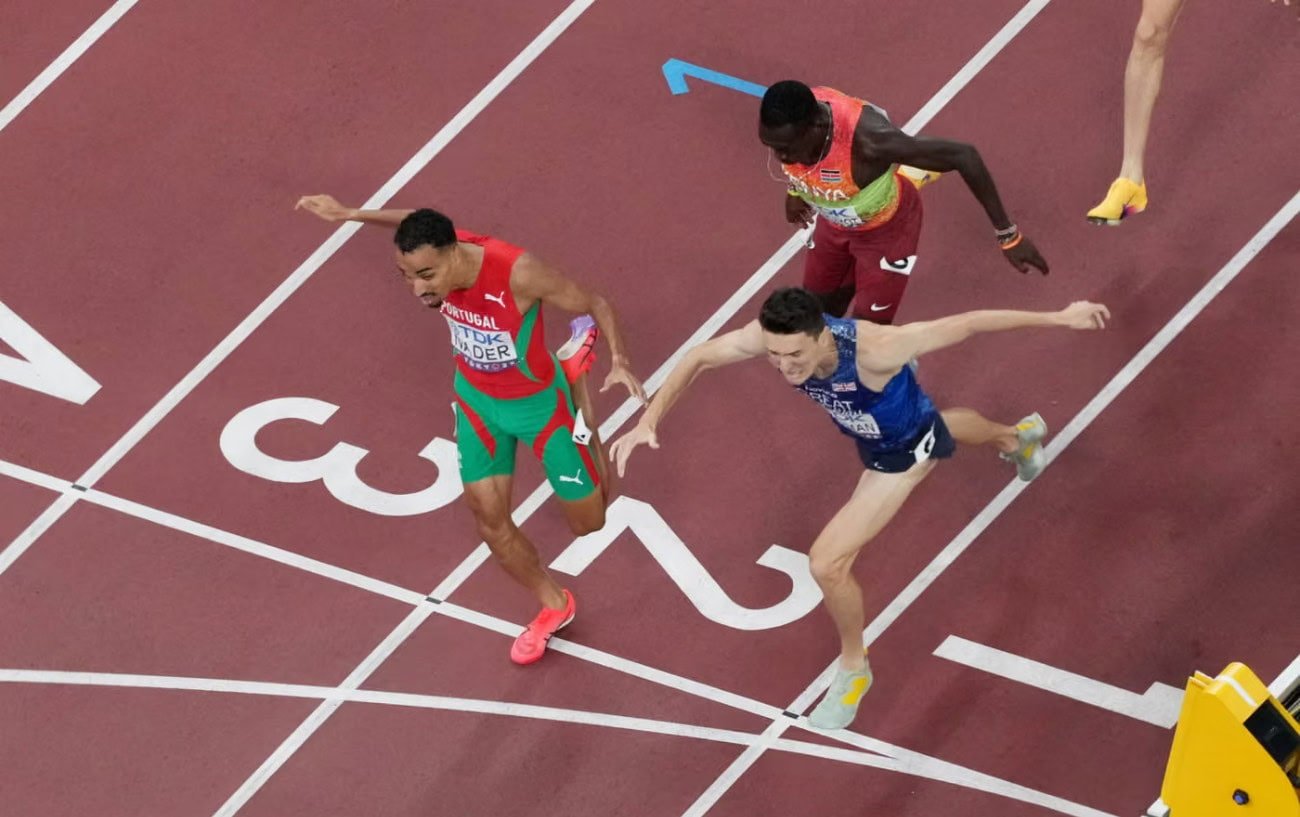 Isaac Nader Wins Shock 1500m Gold at World Championships in Tokyo 2 Isaac Nader Wins Shock 1500m Gold at World Championships in Tokyo 2
