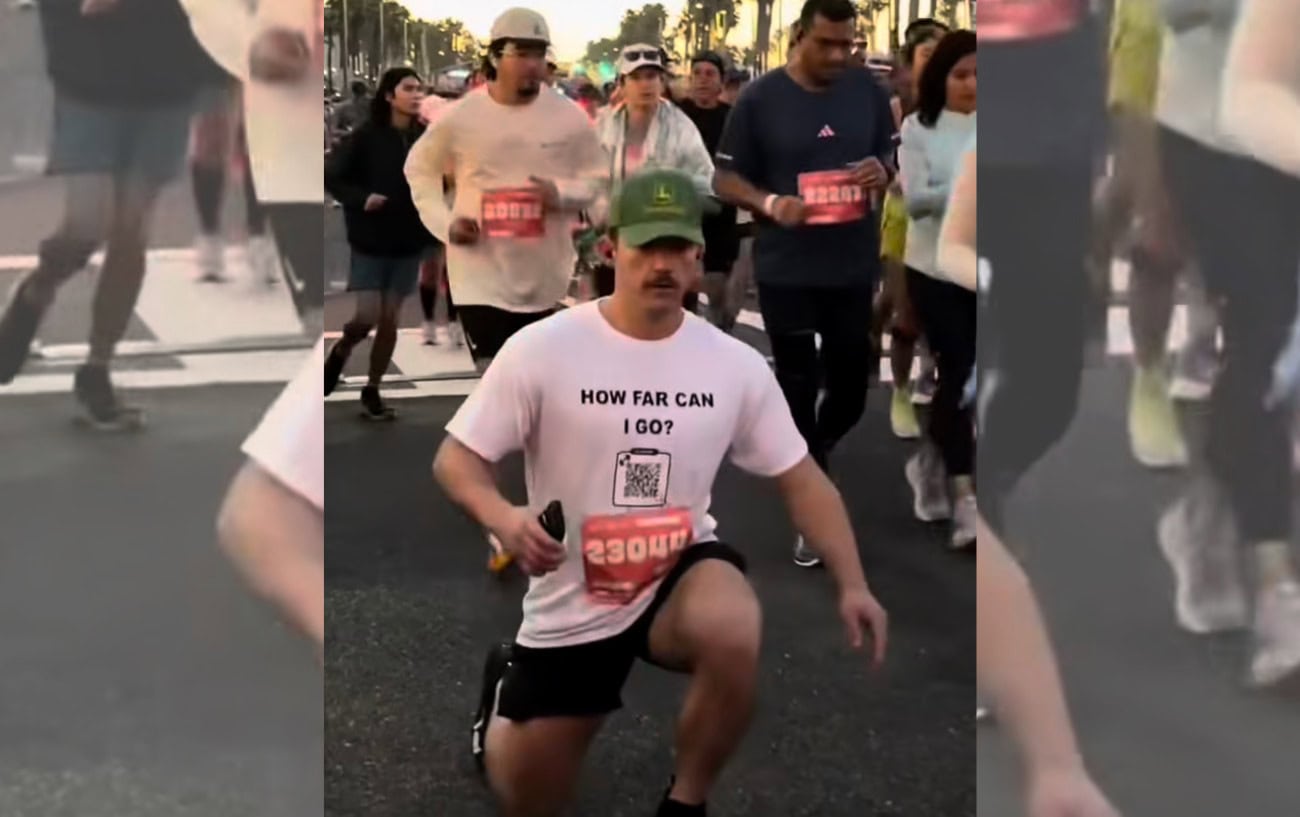 He Tried to Lunge 26.2 Miles. His Legs Quit at Mile Two. 1 He Tried to Lunge 26.2 Miles. His Legs Quit at Mile Two. 1