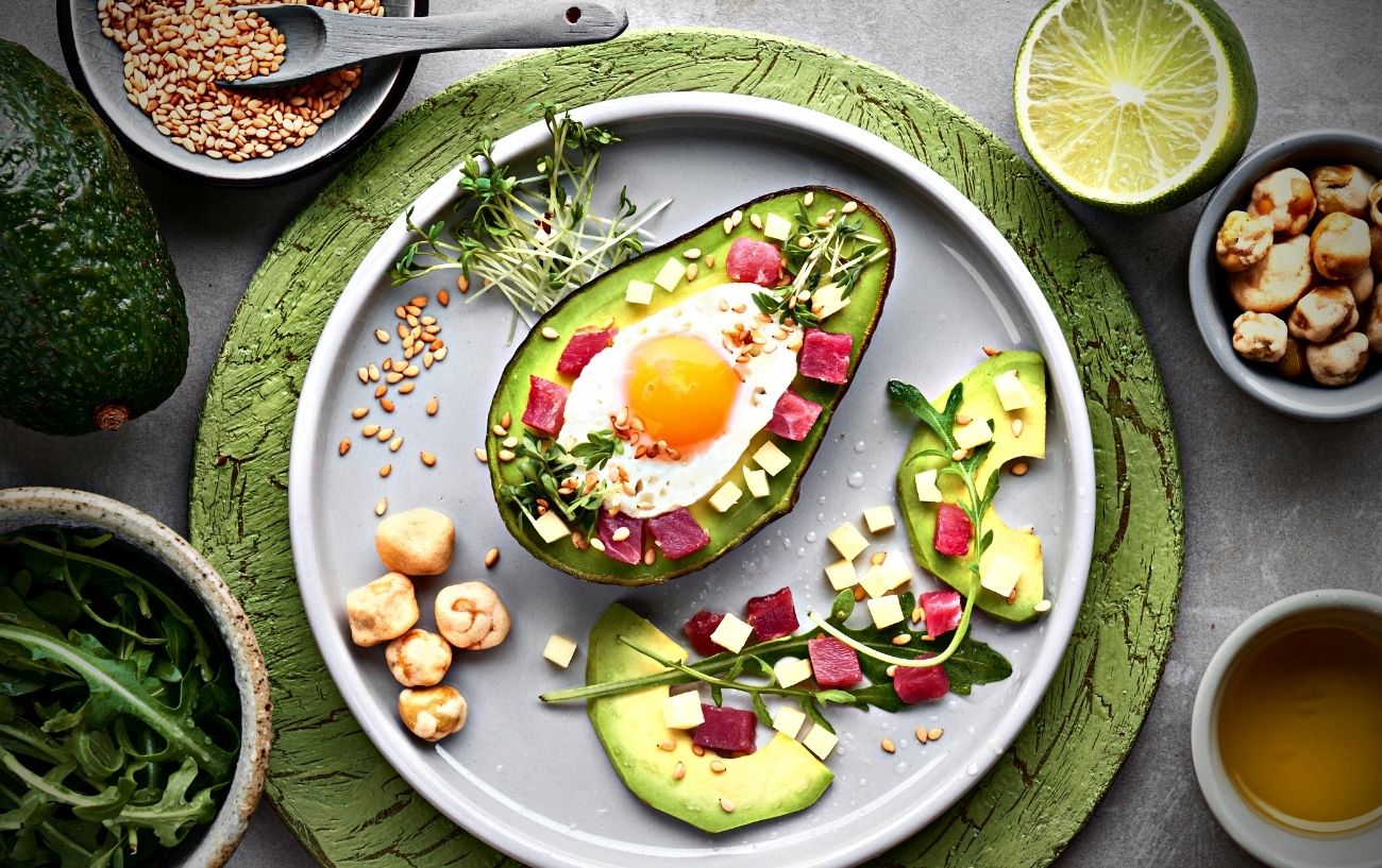 Avocado egg boats.