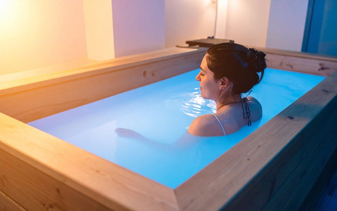 Marathon Training Recovery: How To Recover Quickly After Workouts 4 A person in a bath