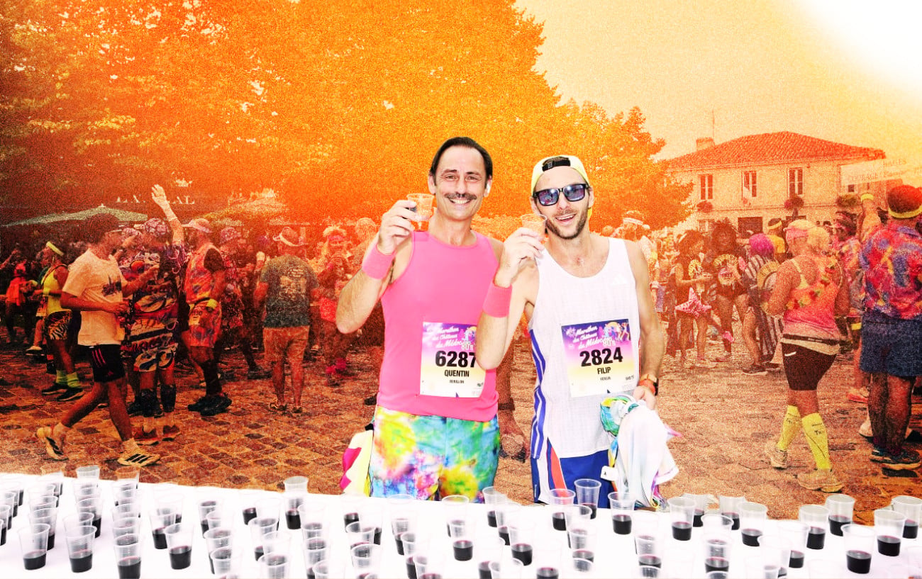 4,500 Liters of Wine Went Out on the Course at the World's Drunkest Marathon 1