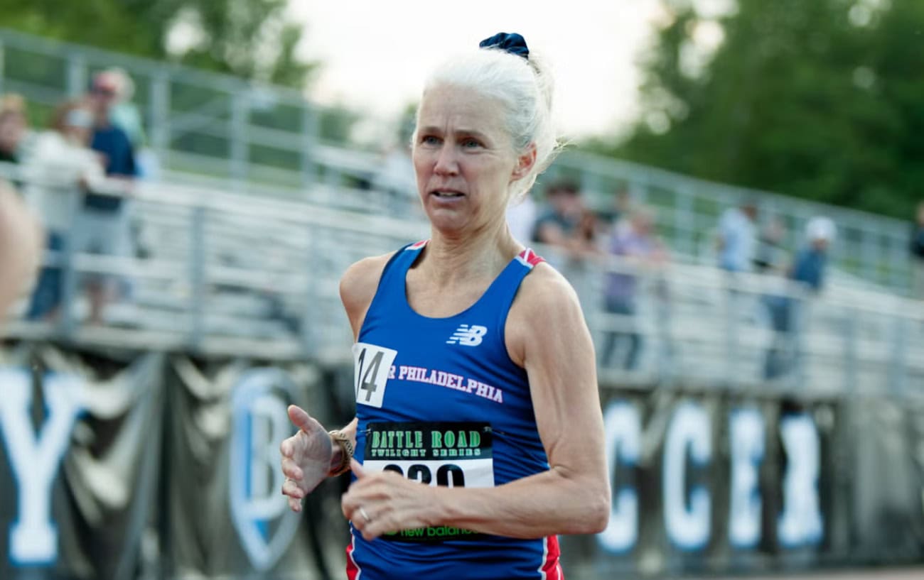 Michelle Rohl with her medals