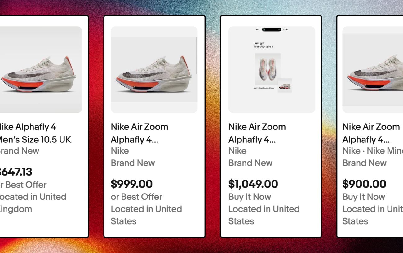 Nike Alphafly 4 Listings Reach $1,400 on eBay Hours After Global Sellout 1