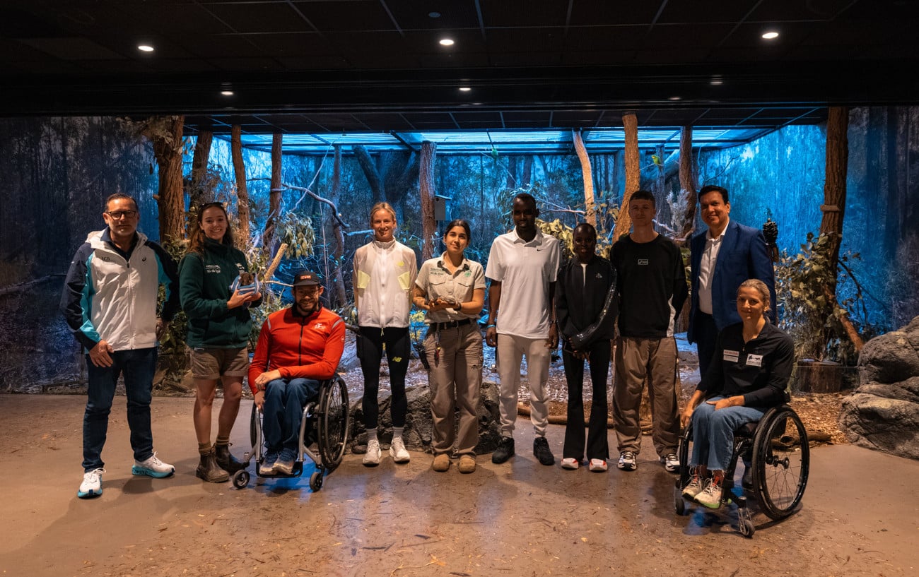 The elite athletes on Medal Monday.