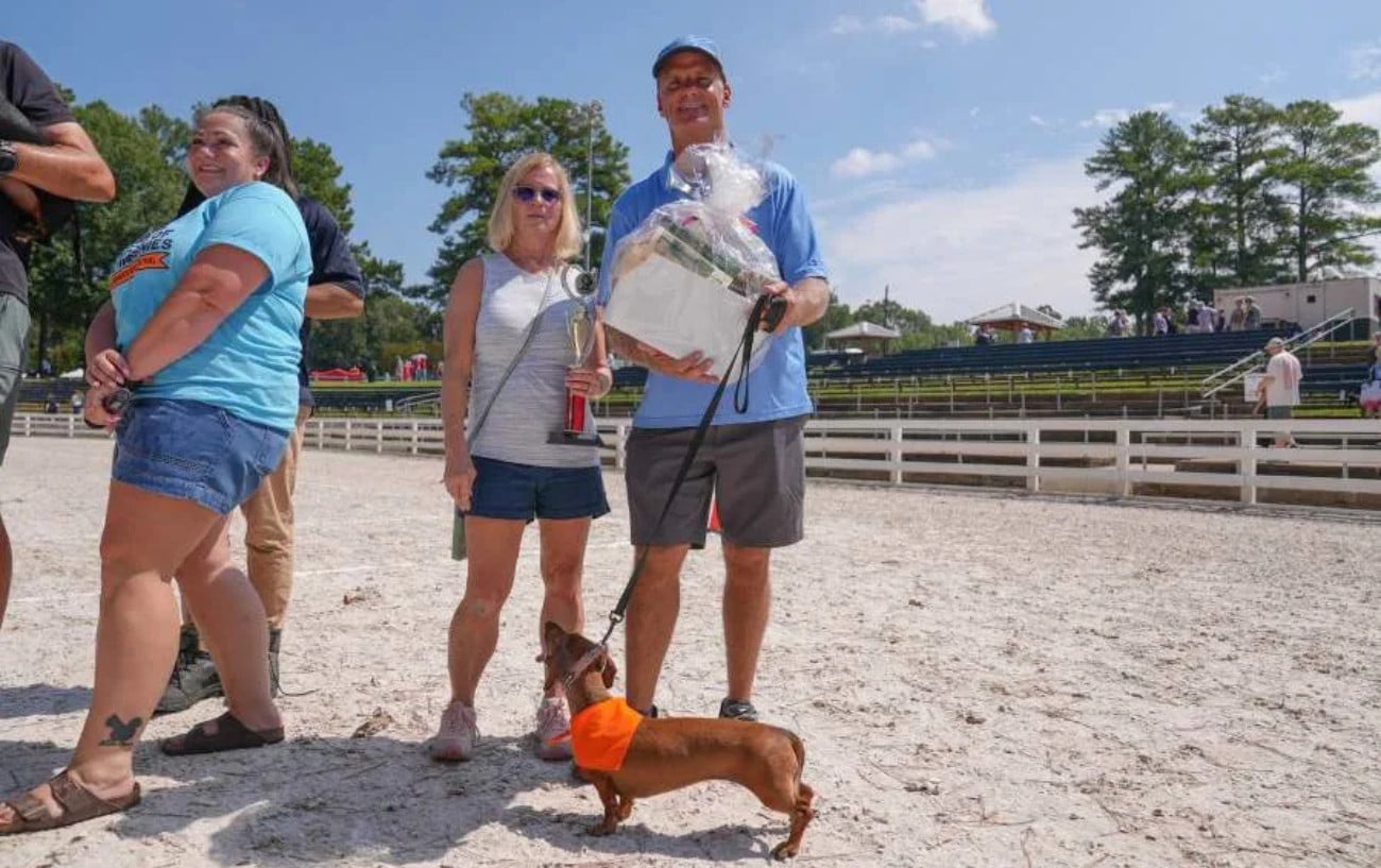 Sixty-Six Dachshunds Raced Against Each Other At Germantown's Running of the Weenies 2