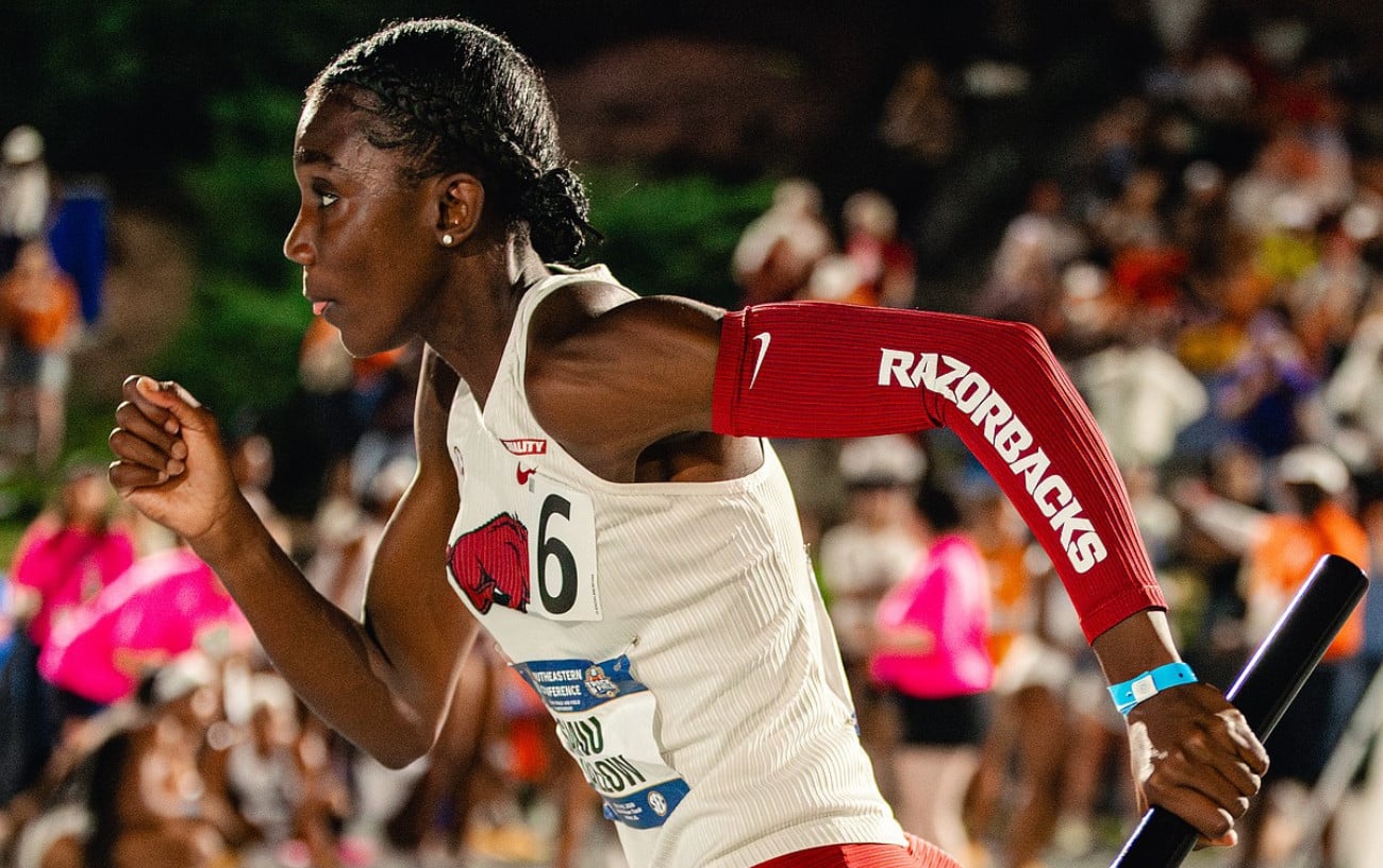 Sanu Jallow-Lockhart Breaks Athing Mu's NCAA 800-Meter Record in Eugene 1