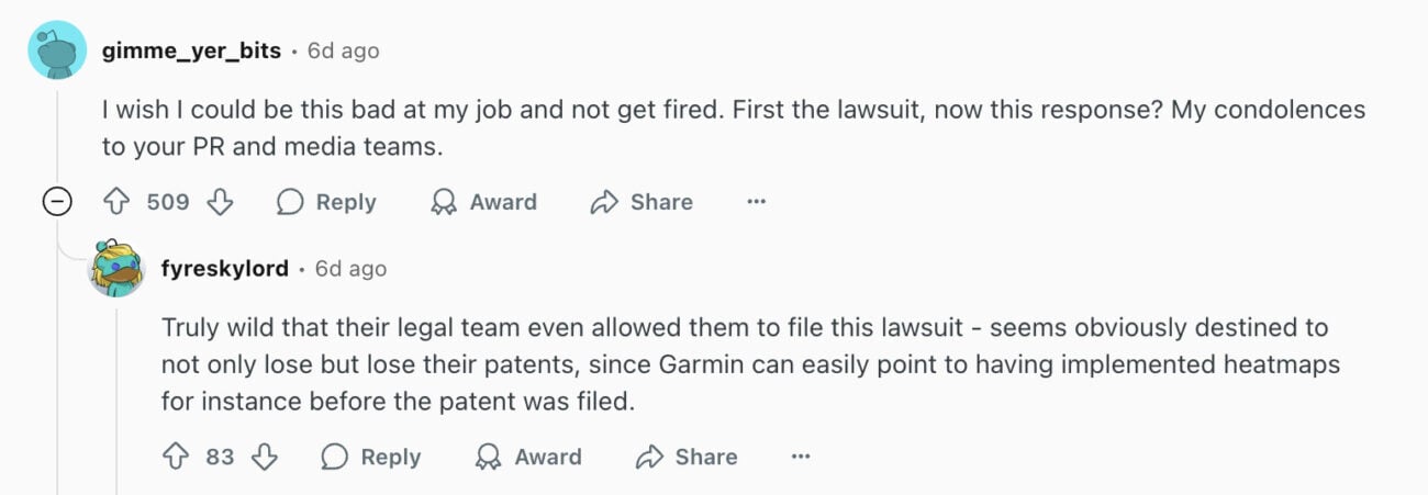 Strava Users Revolt Against Garmin Lawsuit Plans 5 Strava Users Revolt Against Garmin Lawsuit Plans 5