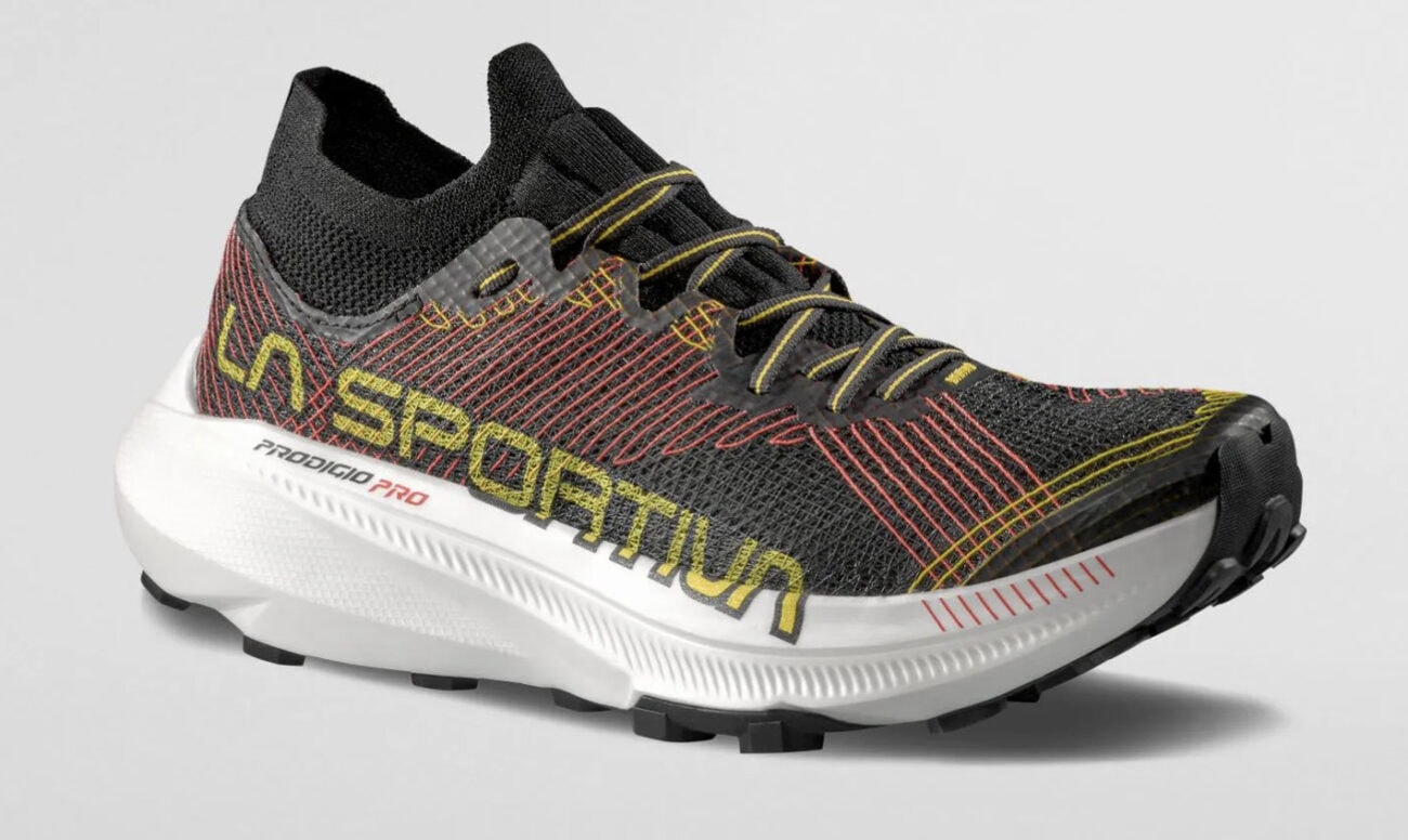 Sportiva trail shoe.