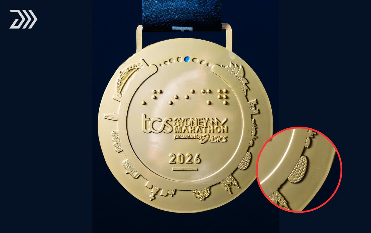 Sydney's Marathon Medal Shows the Allianz Arena, Not the Allianz Stadium 1 Sydney's Marathon Medal Shows the Allianz Arena, Not the Allianz Stadium 1