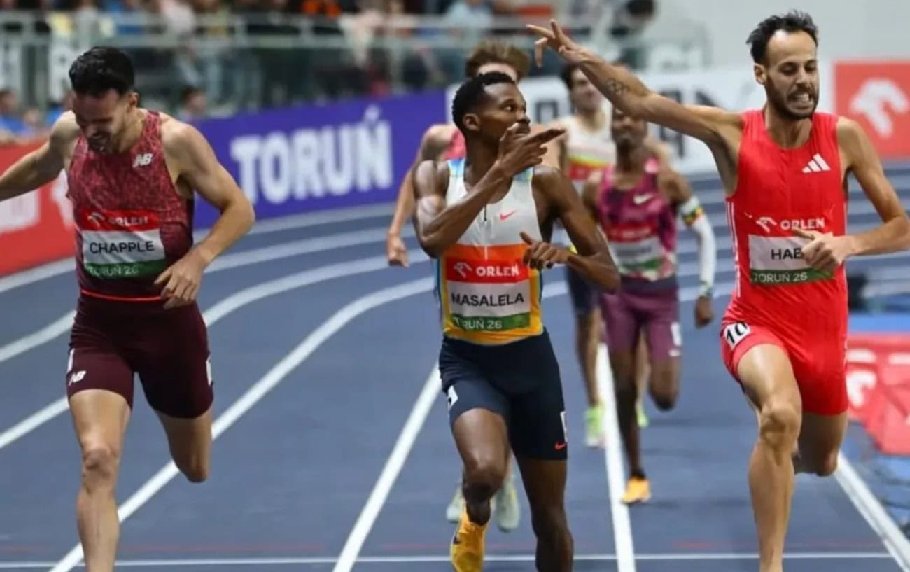 Botswana’s Tshepiso Masalela Disqualified After 3:32.55 National Record at Copernicus Cup 1