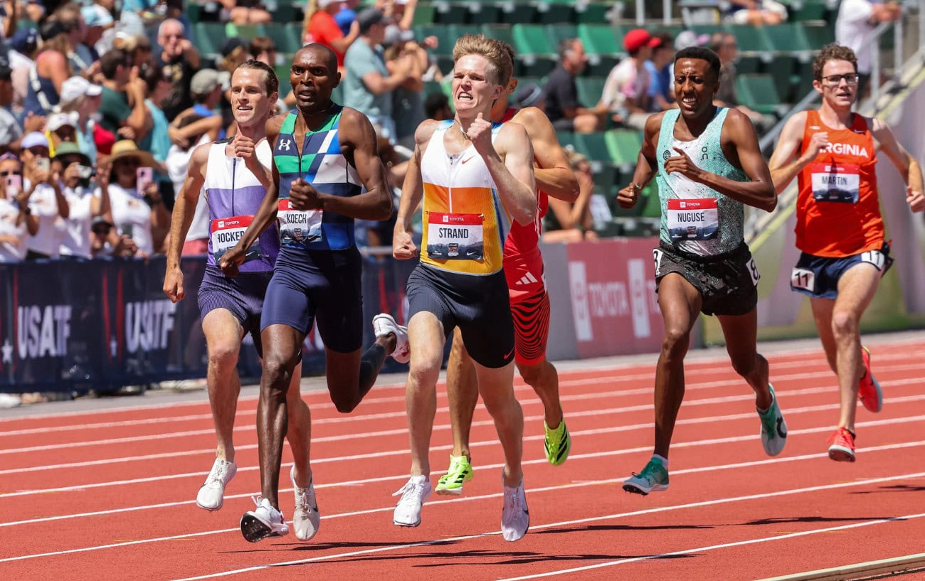 Jonah Koech Shocks Field to Win 1500m at 2025 USATF Outdoor Championships 2