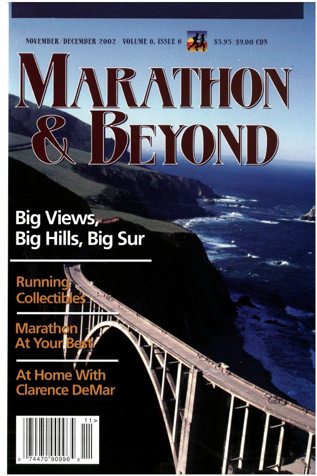 Marathon & Beyond, Vol. 6, No. 6 cover
